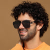 Wayfarer Sunglasses (Black Lens | Black Frame - MG5991)