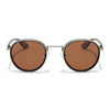 Pilot | Silver Round Polarized Sunglasses | Brown Lens  - PMG6674