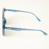 Wayfarer Polarized Sunglasses (Black Lens | Blue Frame - PMG4999)