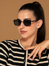 Chisel | Black Square Sunglasses | Grey Lens - MG7053