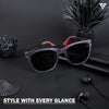 Active Grey Polarized Wayfarer Sunglasses - PMG4467
