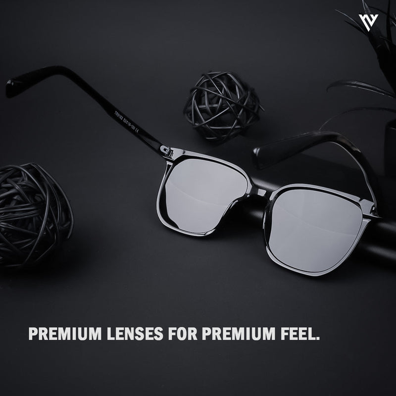 Polarized Black Wayfarer Sunglasses - PMG3723