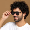 Wayfarer Sunglasses (Black Lens | Black Frame - MG6026)