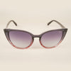 Violet & Clear Cateye Sunglasses (9190MG4105)