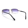 Satan | Violet Rimless Sunglasses | Golden Frame - MG6619