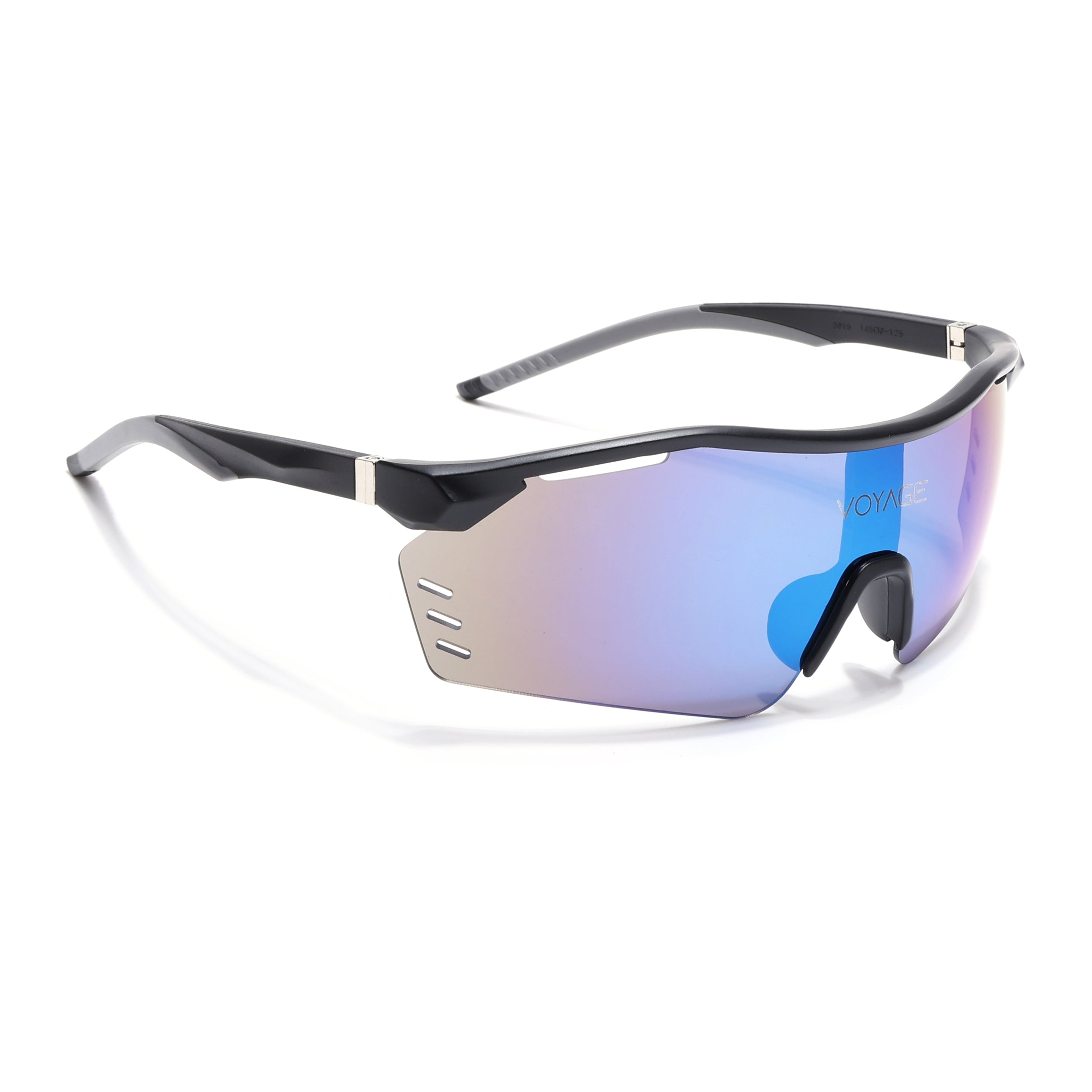 Drift Sunglasses (Multicolor Lens | Black Frame - MG5777)