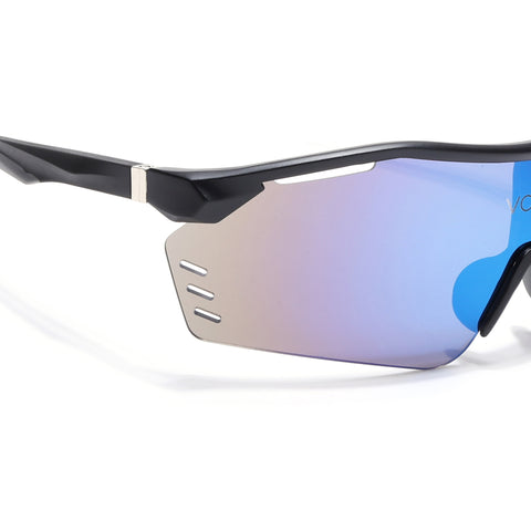 Drift Sunglasses (Multicolor Lens | Black Frame - MG5777)