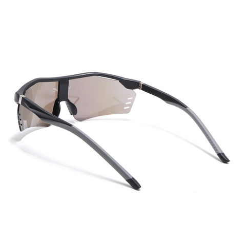Drift Sunglasses (Multicolor Lens | Black Frame - MG5777)