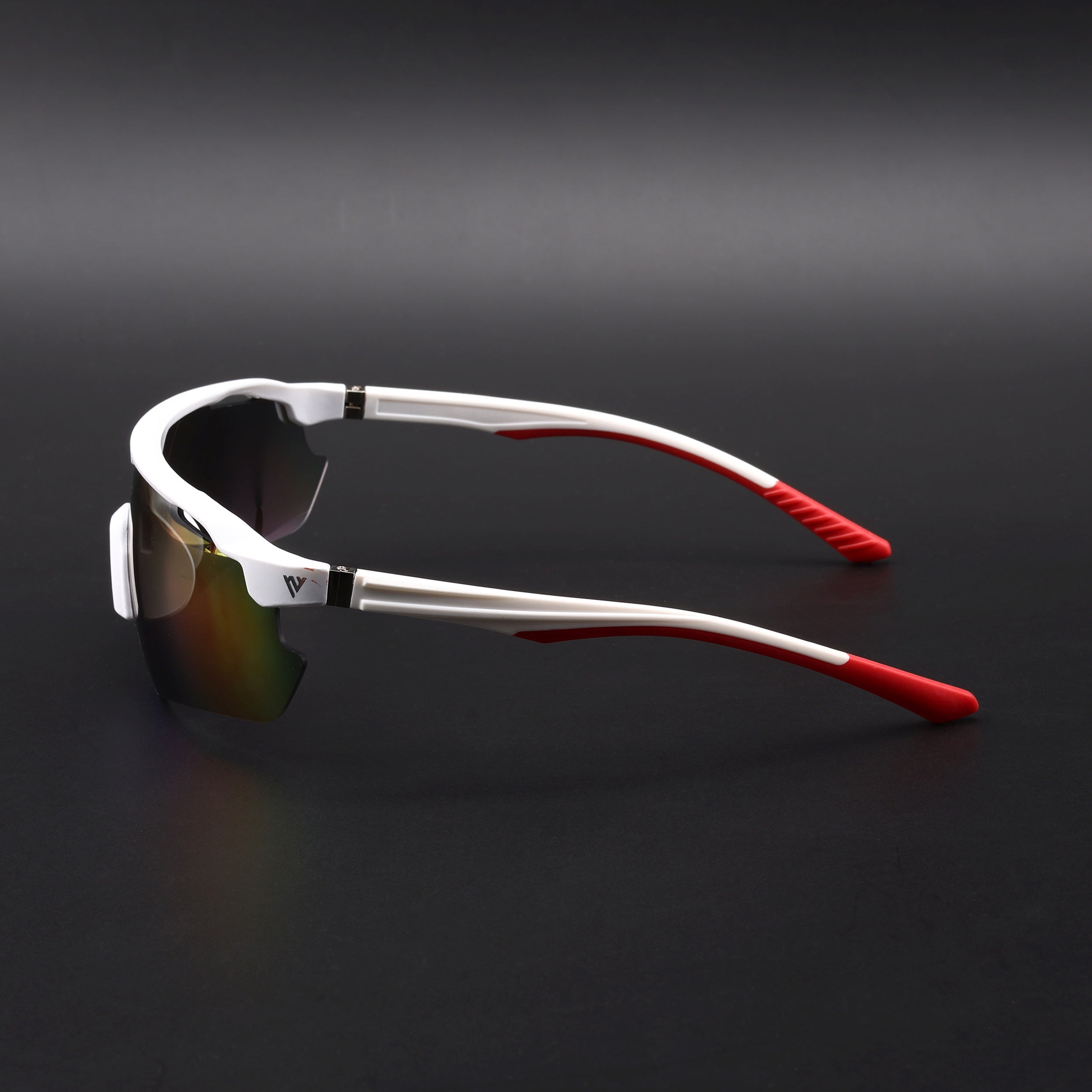 Drift Sunglasses (Multicolor Lens | White Frame - MG5781)