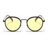 Captain | Yellow Tint Round Polarized Sunglasses - PMG7251