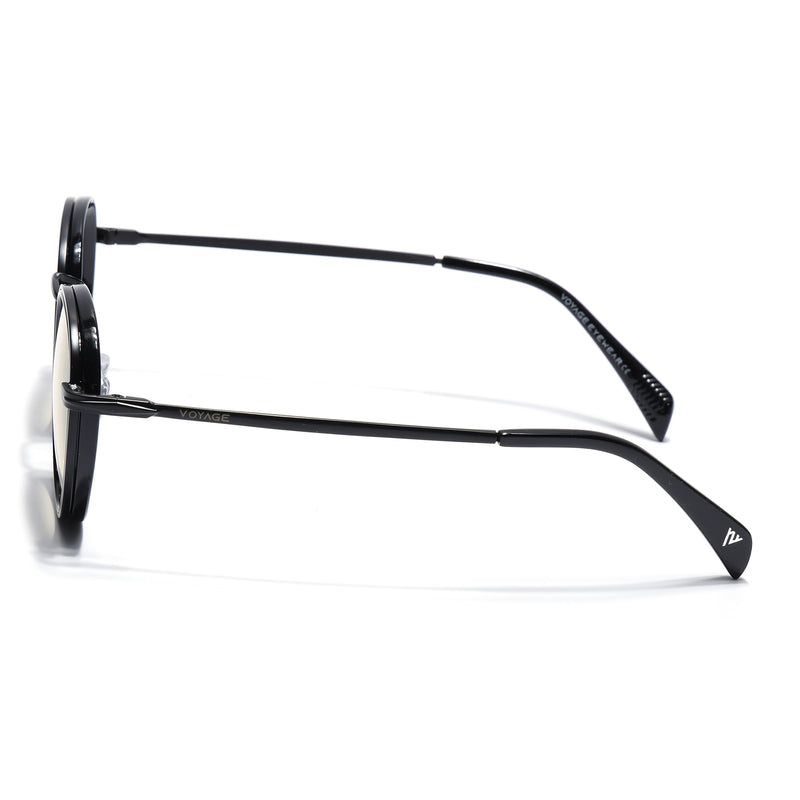 Captain | Mild Yellow Round Polarized Sunglasses - PMG7252