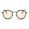 Captain | Mild Yellow Round Polarized Sunglasses - PMG7252