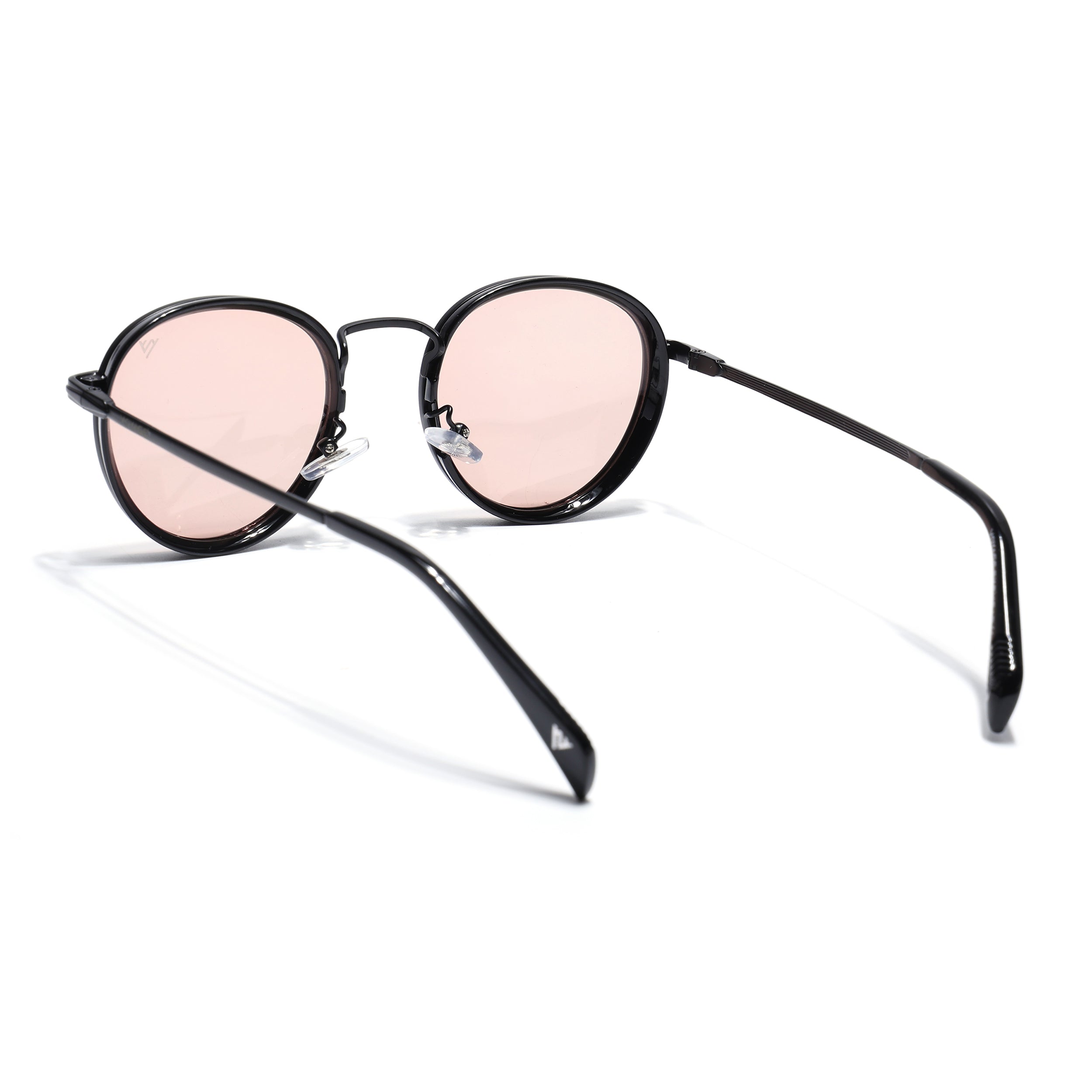 Captain | Brown Round Polarized Sunglasses - PMG7253