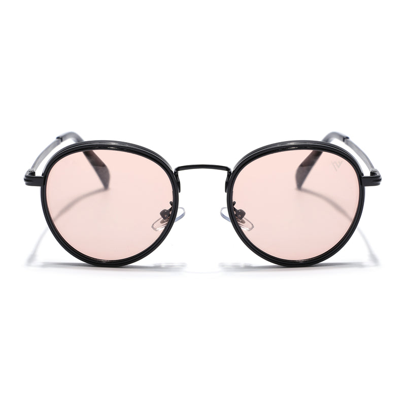 Captain | Brown Round Polarized Sunglasses - PMG7253