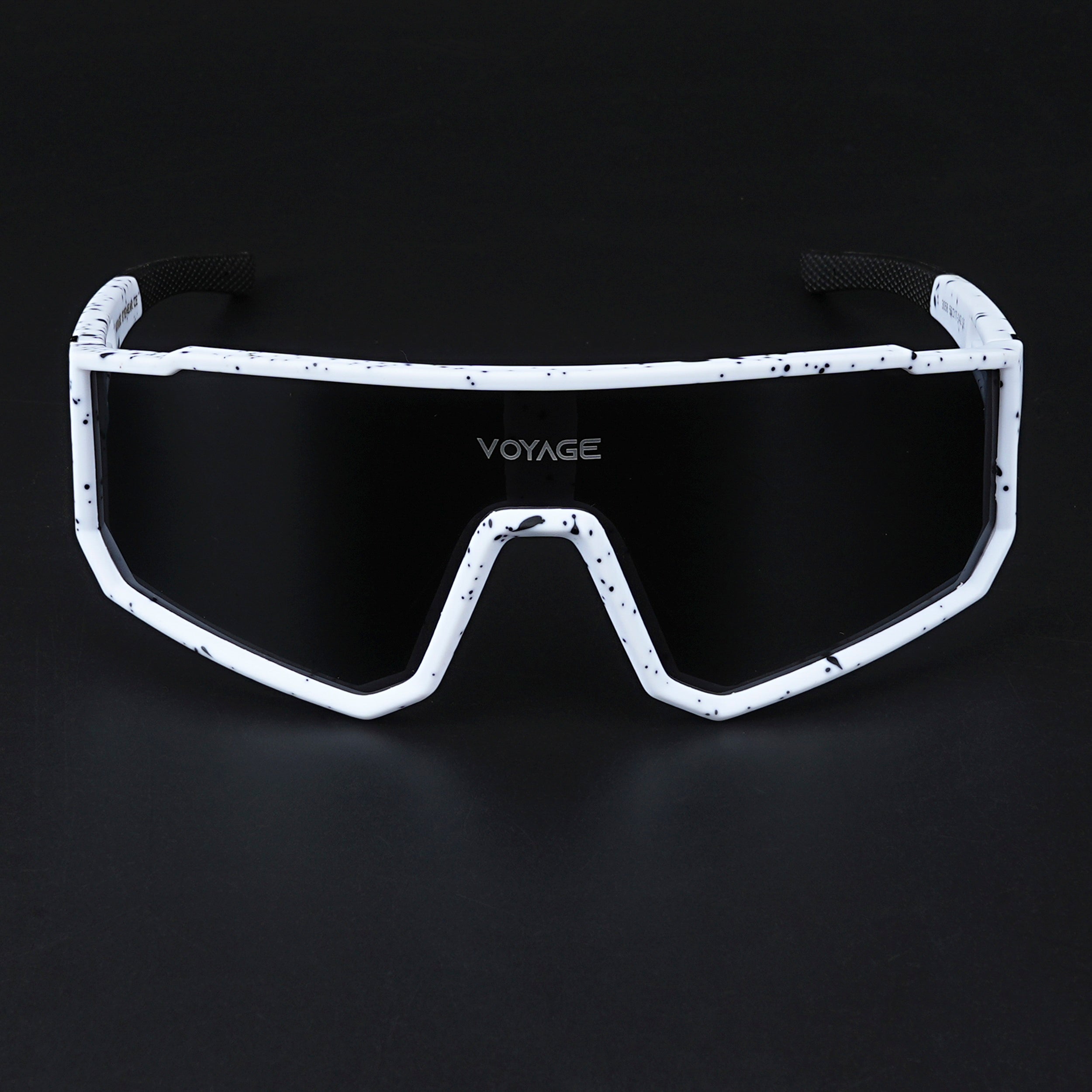 Drift Sunglasses  (Black Lens | White Frame - PMG6054)