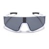 Drift Sunglasses  (Black Lens | White Frame - PMG6054)