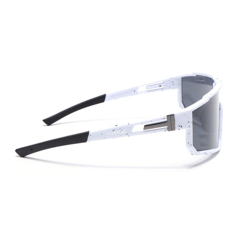 Drift Sunglasses  (Black Lens | White Frame - PMG6054)