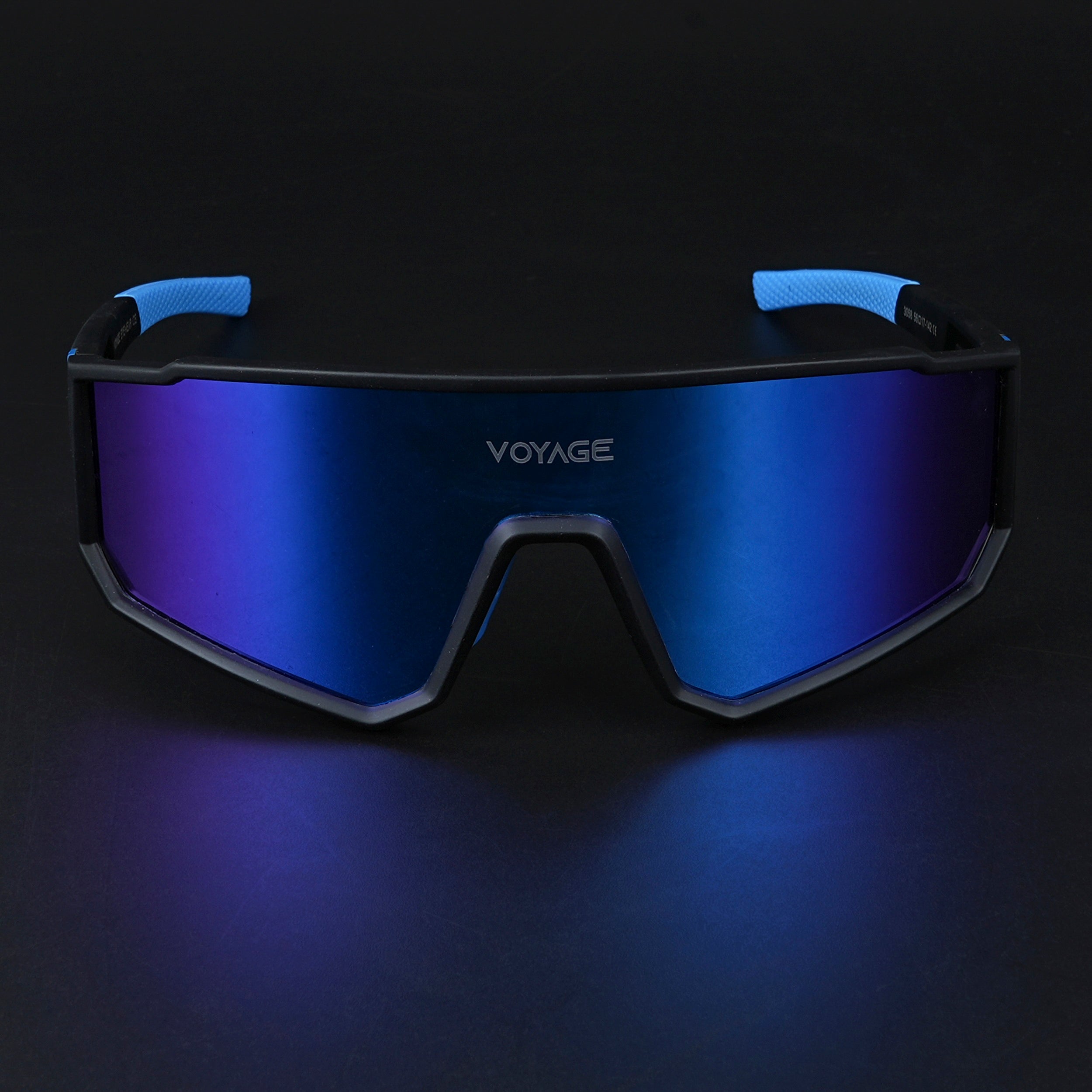 Drift Sunglasses (Multicolor Lens | Black Frame - PMG6055)