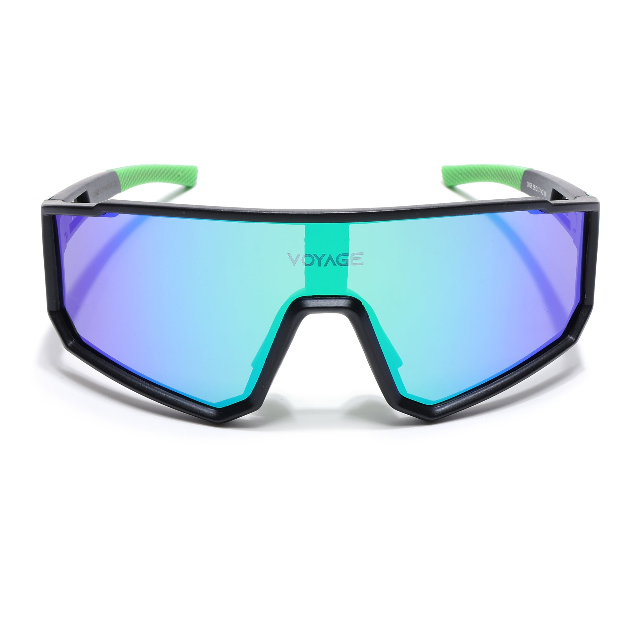 Drift Sunglasses (Multicolor Lens | Black Frame - PMG6059)