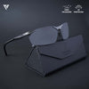 Turbo Aluminium | Gunmetal Black Polarized Sunglasses - PMG4646