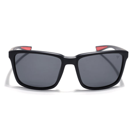 Terra | Wayfarer Matt Black Polarized Wayfarer Sunglasses - PMG3963