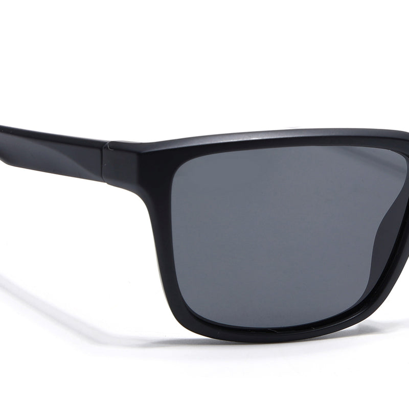 Terra | Wayfarer Matt Black Polarized Wayfarer Sunglasses - PMG3963