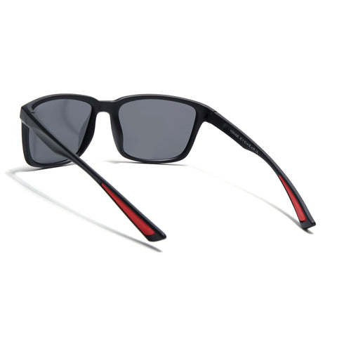 Terra | Wayfarer Matt Black Polarized Wayfarer Sunglasses - PMG3963