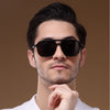 Wayfarer Polarized Sunglasses (Shine Black Lens | Black Frame - PMG5440)
