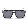 Wayfarer Polarized Sunglasses (Shine Black Lens | Black Frame - PMG5440)
