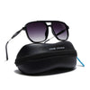 Wayfarer Polarized Sunglasses (Matt Black Lens | Black Frame - PMG5441)