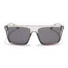 PolarZ | Grey Square Polarized Sunglasses | Black Lens - PMG6594