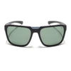 PolarX | Black Square Polarized Sunglasses | Green Lens - PMG6602