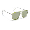 Voyage Select Wayfarer Sunglasses (Green Lens | Green & Transparent Frame - SLPMG6280)