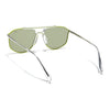 Voyage Select Wayfarer Sunglasses (Green Lens | Green & Transparent Frame - SLPMG6280)