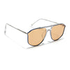 Voyage Select Wayfarer Sunglasses (Brown Lens | Blue & Transparent Frame - SLPMG6283)