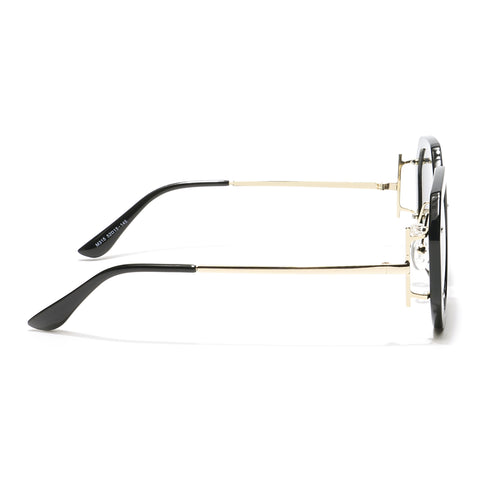 Black Geometric Sunglasses - MG4198