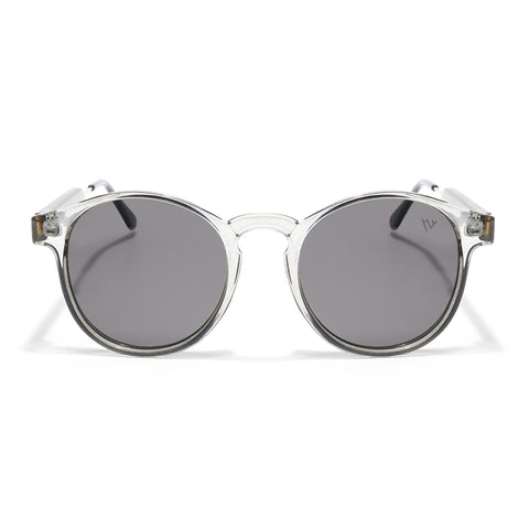 Bettle | Grey Round Sunglasses - MG3878