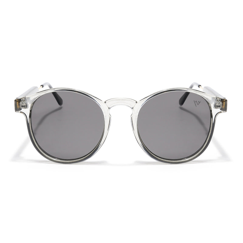 Bettle | Grey Round Sunglasses - MG3878