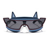 Wrap Around Sunglasses for Kids -6 yrs To 12 yrs (Black Lens | Navy Blue Frame - PMG6087)