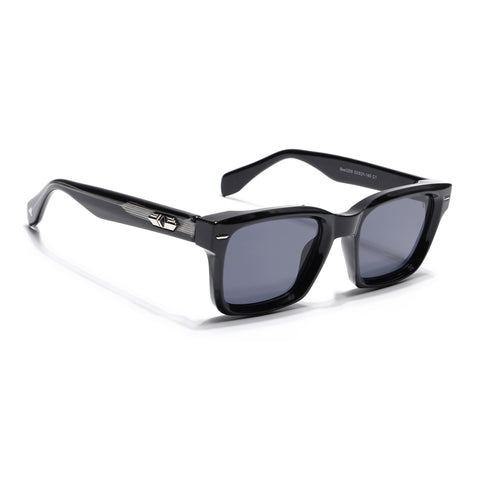 Soho | Shine Black Square Sunglasses | MG7328