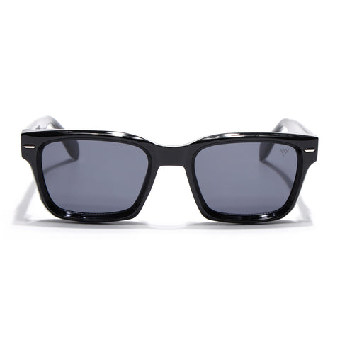 Soho | Shine Black Square Sunglasses | MG7328