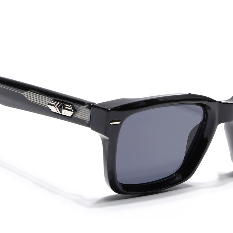 Soho | Shine Black Square Sunglasses | MG7328