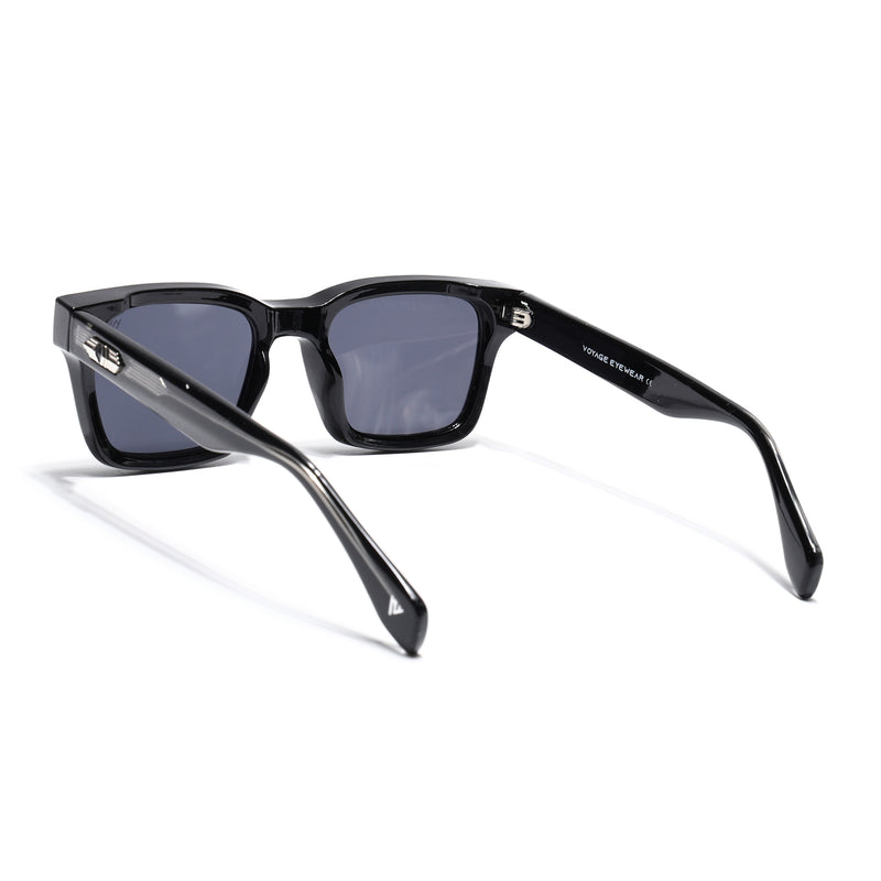 Soho | Shine Black Square Sunglasses | MG7328
