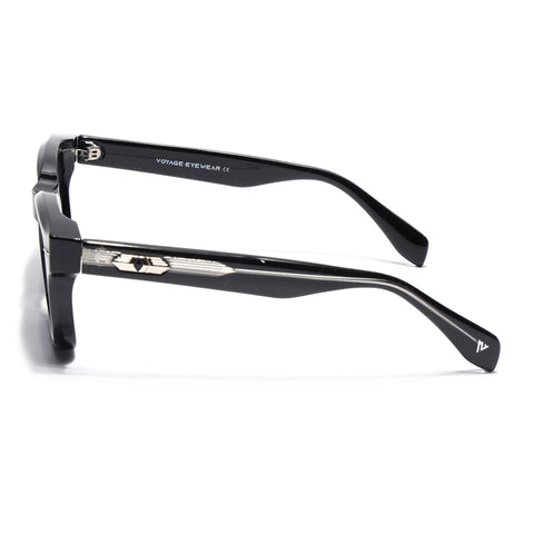Soho | Shine Black Square Sunglasses | MG7328