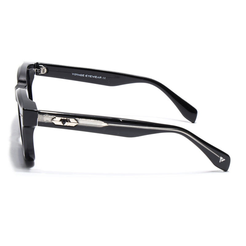 Soho | Shine Black Square Sunglasses | MG7328