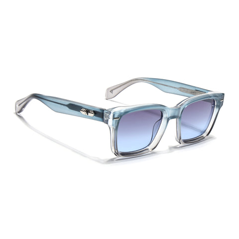 Soho | Blue & Transparent Square Sunglasses | MG7330