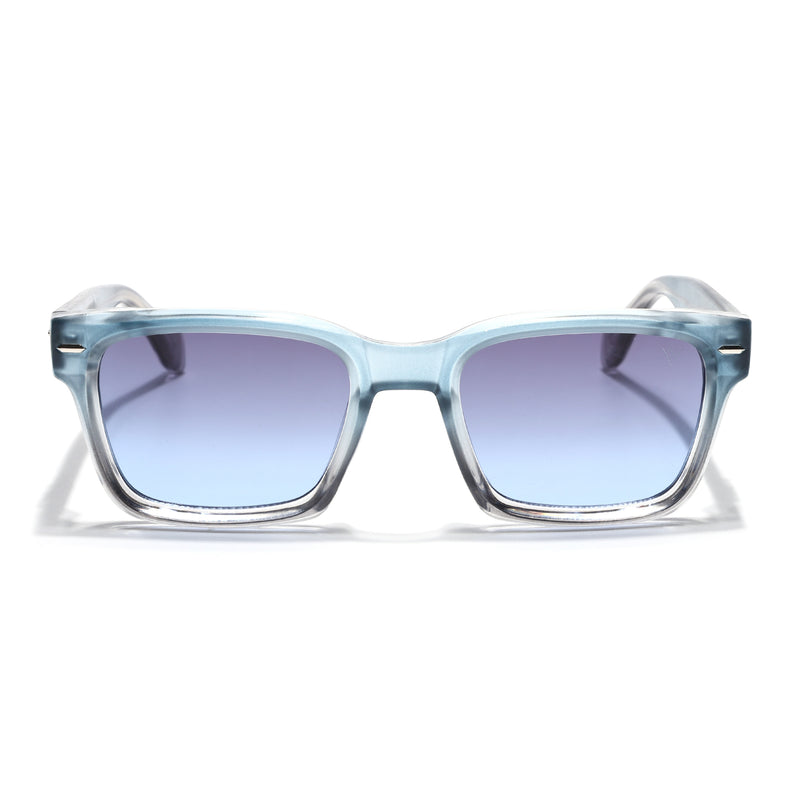 Soho | Blue & Transparent Square Sunglasses | MG7330