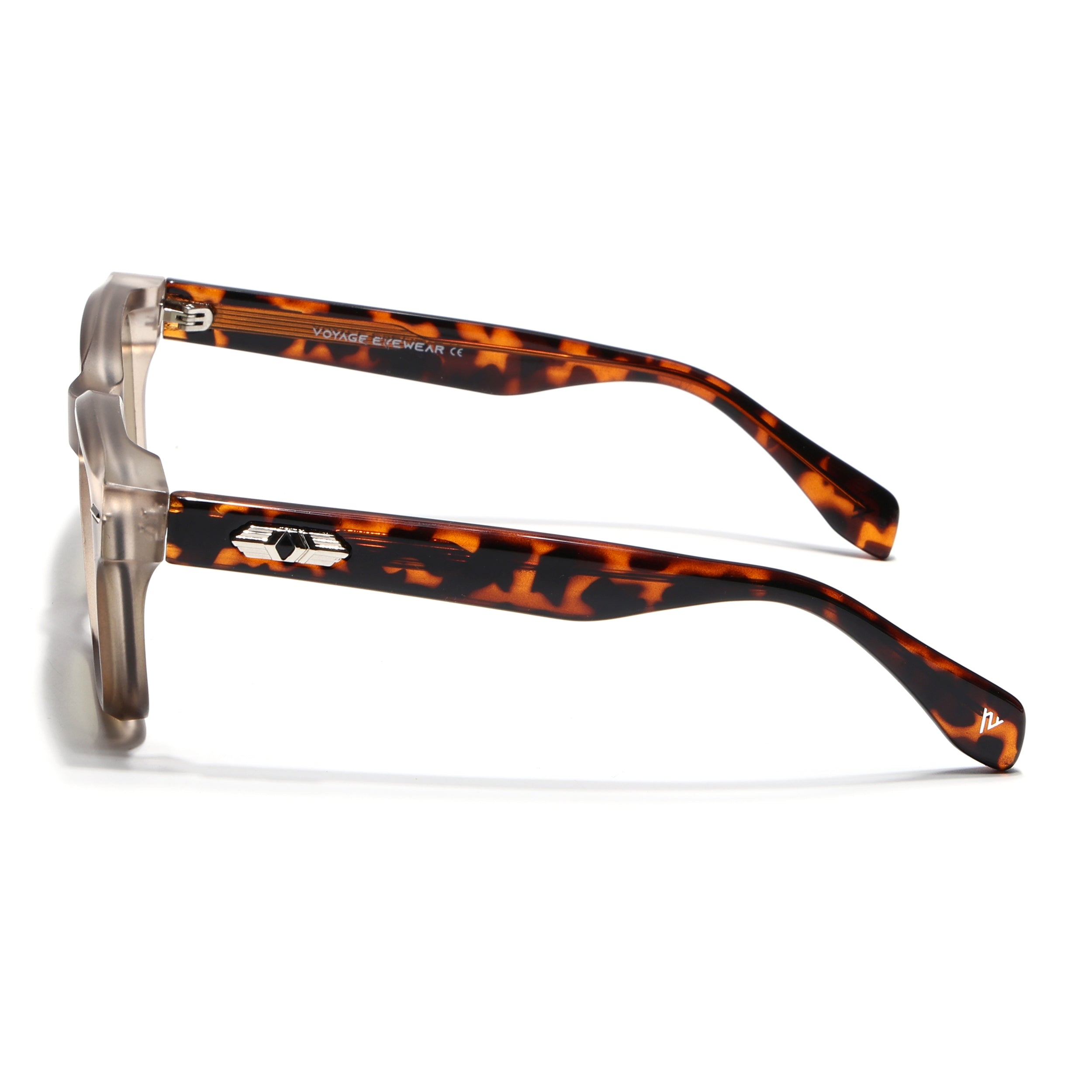 Square Sunglasses for Men & Women (Light Green Lens | Light Brown Frame - MG7332)