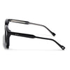 Square Sunglasses for Men & Women (Grey Lens | Shine Black Frame - MG7334)