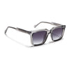 Square Sunglasses for Men & Women (Grey & Clear Lens | Grey Frame - MG7336)